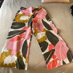 Linen high waisted pants for summer!